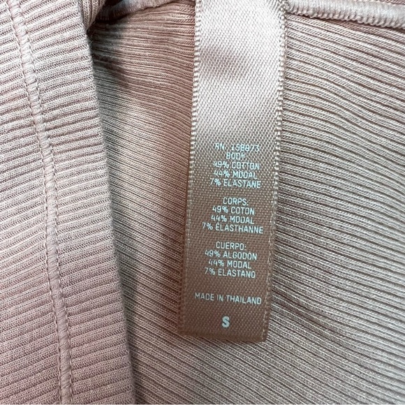 SKIMS Boyfriend Cotton Blend Ribbed Tank Size Small - Picture 9 of 9